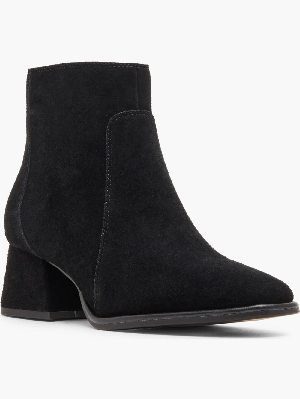 Blondo Marcie Waterproof Black Suede Ankle Boot